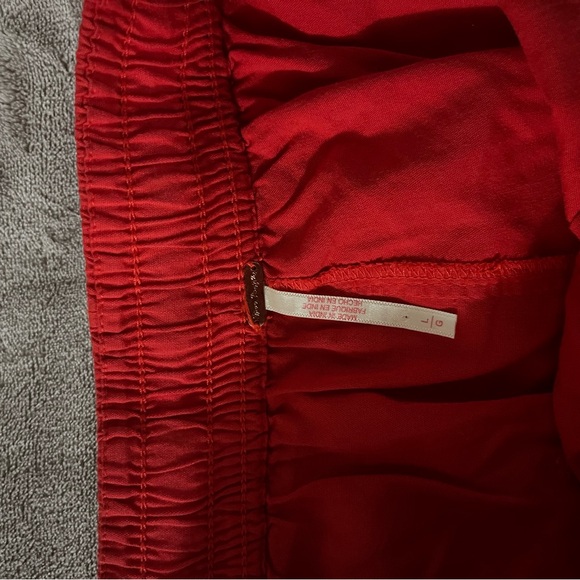 Free People Drawstring Bermuda Shorts - Picture 3 of 7